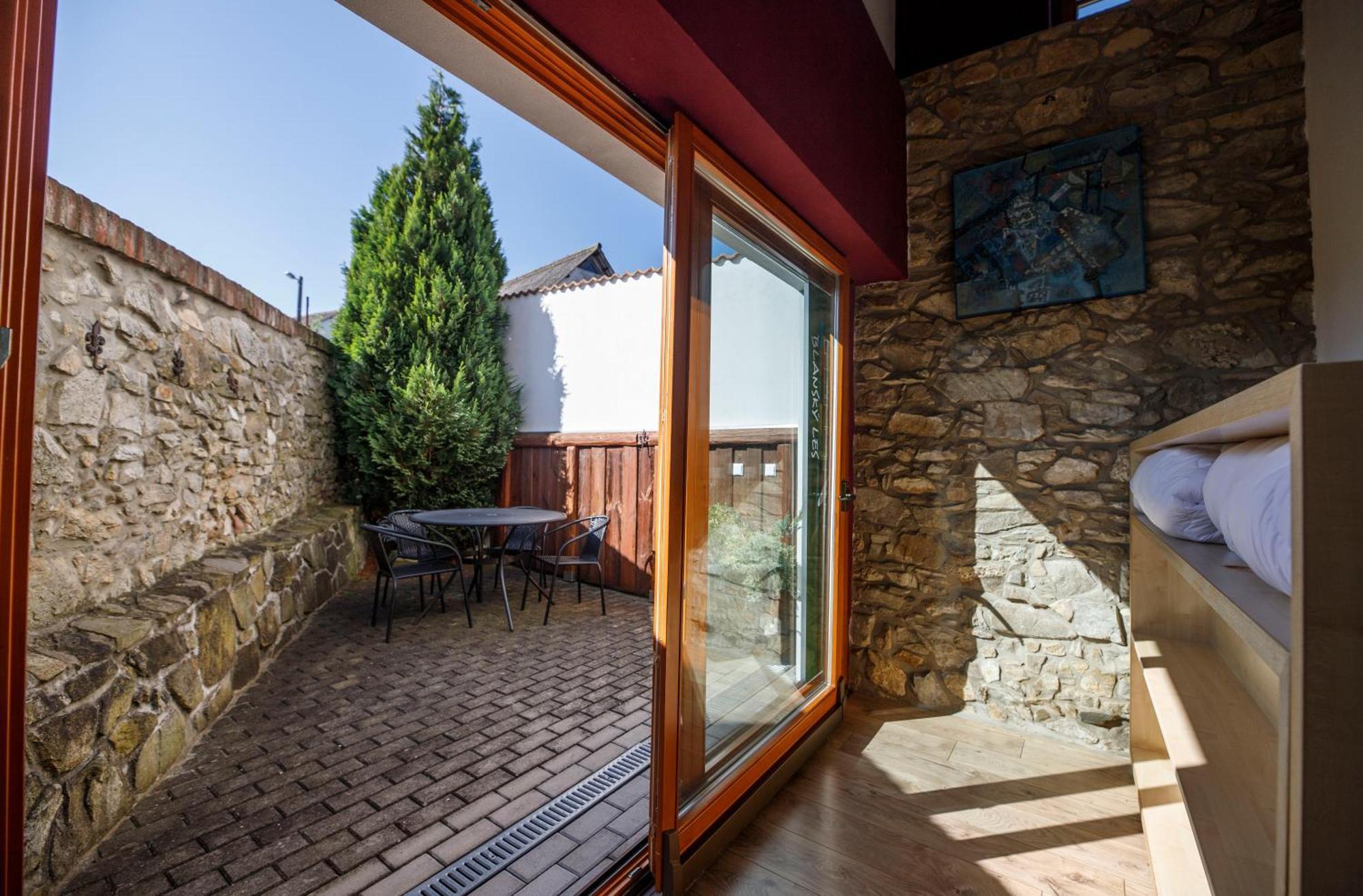 Penzion Blanský Les Dubné Exterior foto